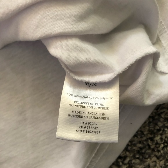 AEROPOSTALES Butterfly white tank top - Picture 6 of 7